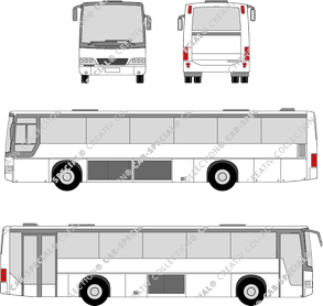 Volvo B 10 400/860 M, intercity bus
