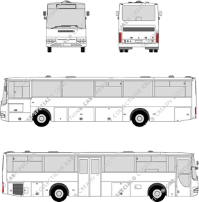 Volvo B 10 B, intercity bus