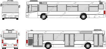 Volvo B 10 SN-12, public service bus