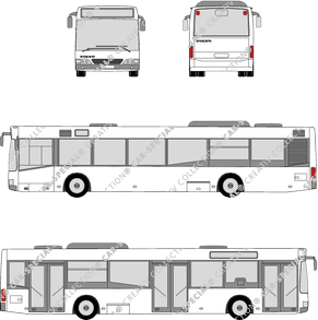 Volvo B 7000 public service bus (Volv_036)