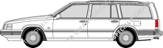 Volvo 940 Station wagon, 1990–1994