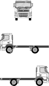 Volvo FM Châssis pour superstructures, 2002–2010 (Volv_058)