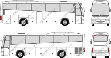 Volvo 9900, bus, 2 asser (2004)