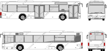 Volvo 7700, bus, 2 Doors