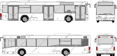 Volvo 7700, Bus, 3 Doors