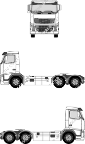 Volvo FH, tractor unit, L1H1, short cab (2009)