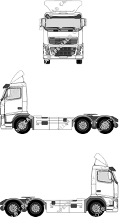 Volvo FH, Trattore, L1EH1, Fahrerhaus kurz mit Windfang (2009)