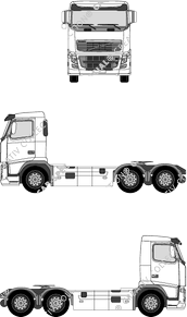 Volvo FH, tractor unit, L1EH1, short cab (2009)
