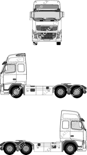 Volvo FH, Trattore, L2H3, Globetrotter-Fahrerhaus XL (2009)