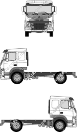 Volvo FM Châssis pour superstructures, 2013–2020 (Volv_148)