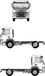 Volvo FM Chassis for superstructures, 2013–2020 (Volv_150)