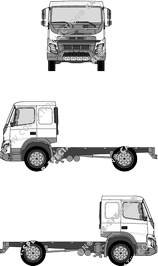 Volvo FMX Chassis for superstructures, 2013–2020 (Volv_152)