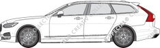 Volvo V90, 2016–2020