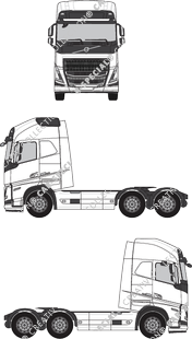 Volvo FH CAB-XHSL, tractor unit, Globetrotter-Fahrerhaus XL mit Aeropaket (2020)