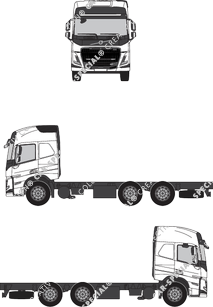 Volvo FM Chassis for superstructures, current (since 2020) (Volv_183)