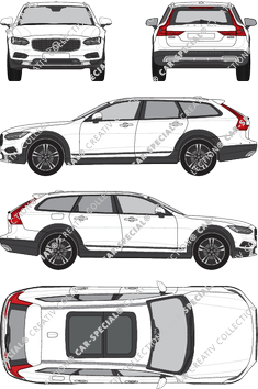 Volvo V90 break, actuel (depuis 2020) (Volv_194)