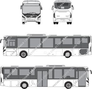 Volvo 8900, à partir de 2011 (Volv_195)