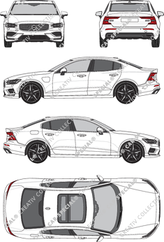 Volvo S60 Limousine, actuel (depuis 2020) (Volv_207)