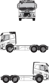 Volvo FM Electric FM-SLP, Tractor, Fernverkehrsfahrerhaus (2022)