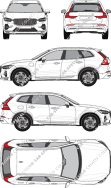 Volvo XC60 Kombi, 2021–2025 (Volv_247)