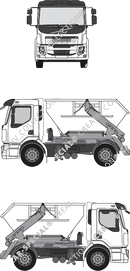 Volvo FL Fahrgestell mit Absetzkipper, actuel (depuis 2021) (Volv_250)