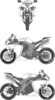 Yamaha YZF-R1,  (2009)