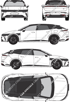 Zeekr 7GT station wagon, attuale (a partire da 2026) (Zeek_004)